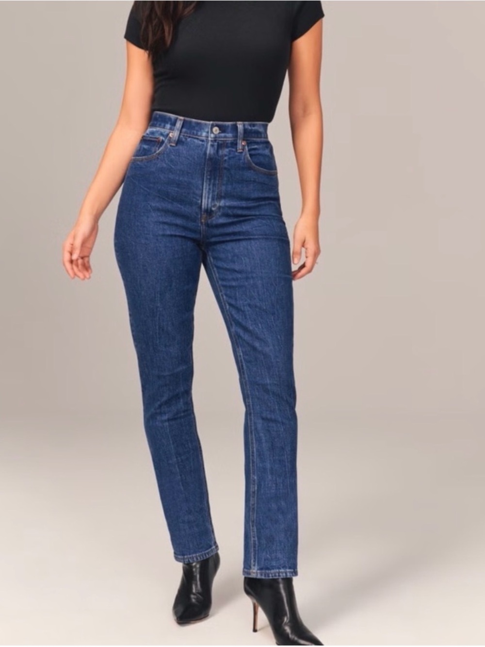 abercrombie 90s slim straight ultra high rise